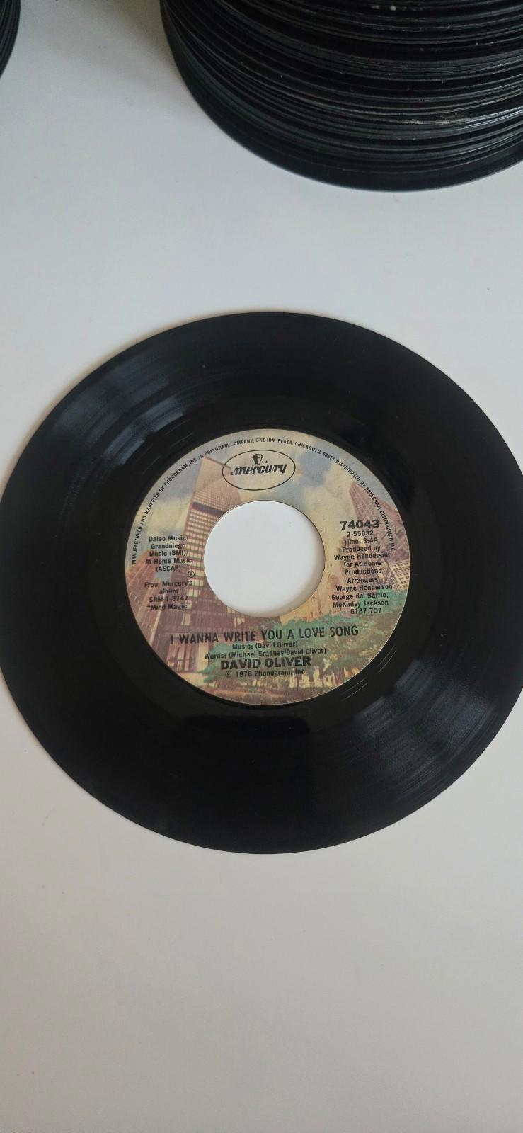 7-inch 45 RPM Vinyl Record"I Wanna Write You A Love Song""Take My Emptiness"