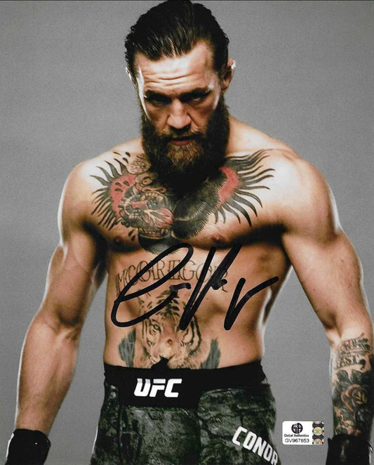 Conor McGregor UFC Autographed 8x10 Photo coa