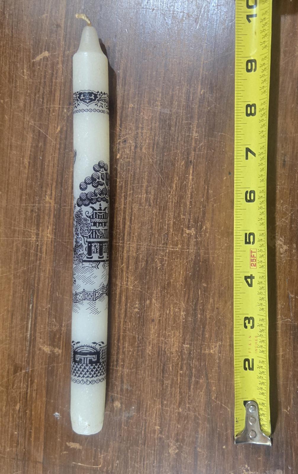 Decorative Candle Japanese-style Pagoda and Landscape