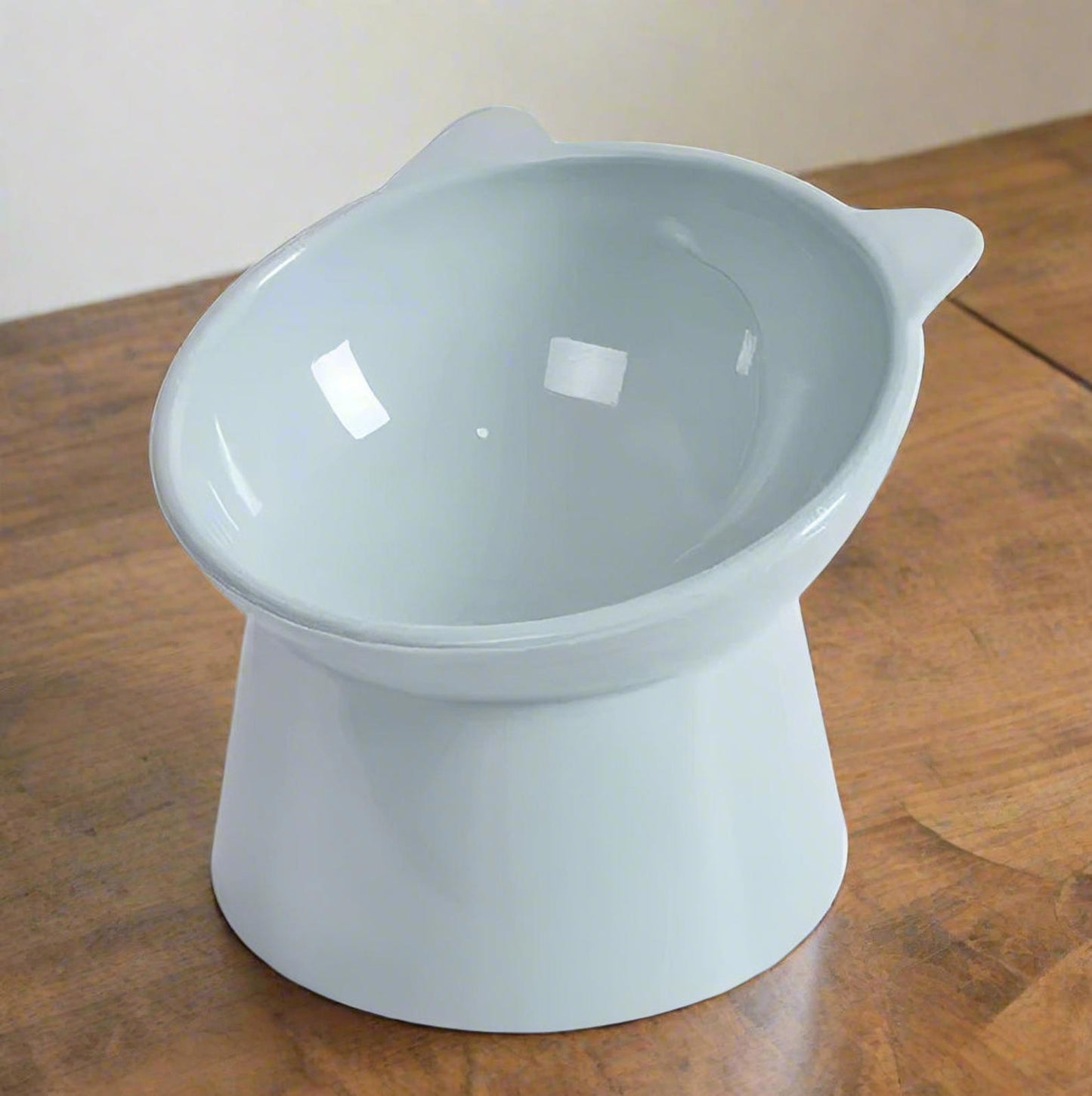 2-Piece Raised Stand Pet Bowl Set for Cats and Dogs