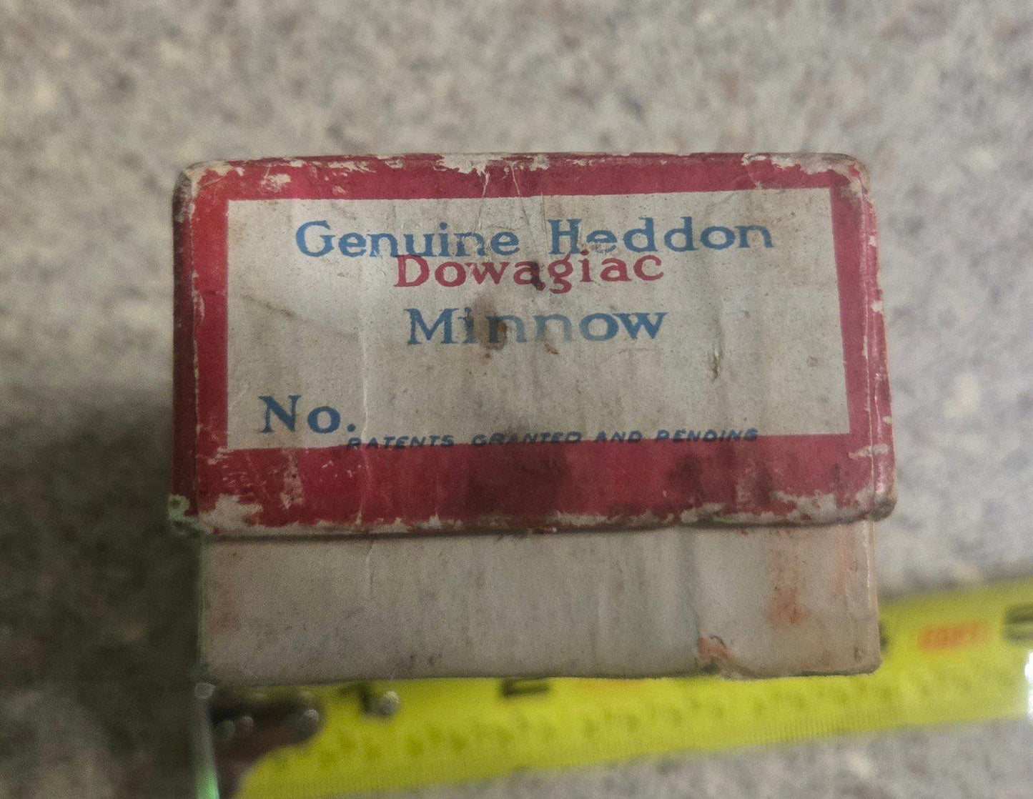 VTG #210 Surface Frog Fishing Lure Genuine Heddon Dowagiac Minnow  Box & Insert