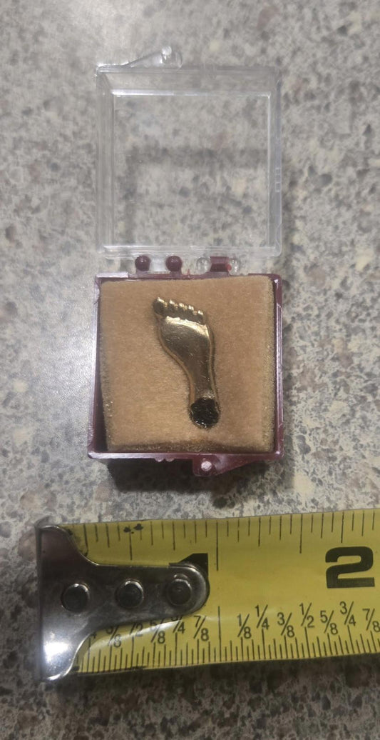 Golden Lapel Tarheel Vtg North Carolina Pin No Mark