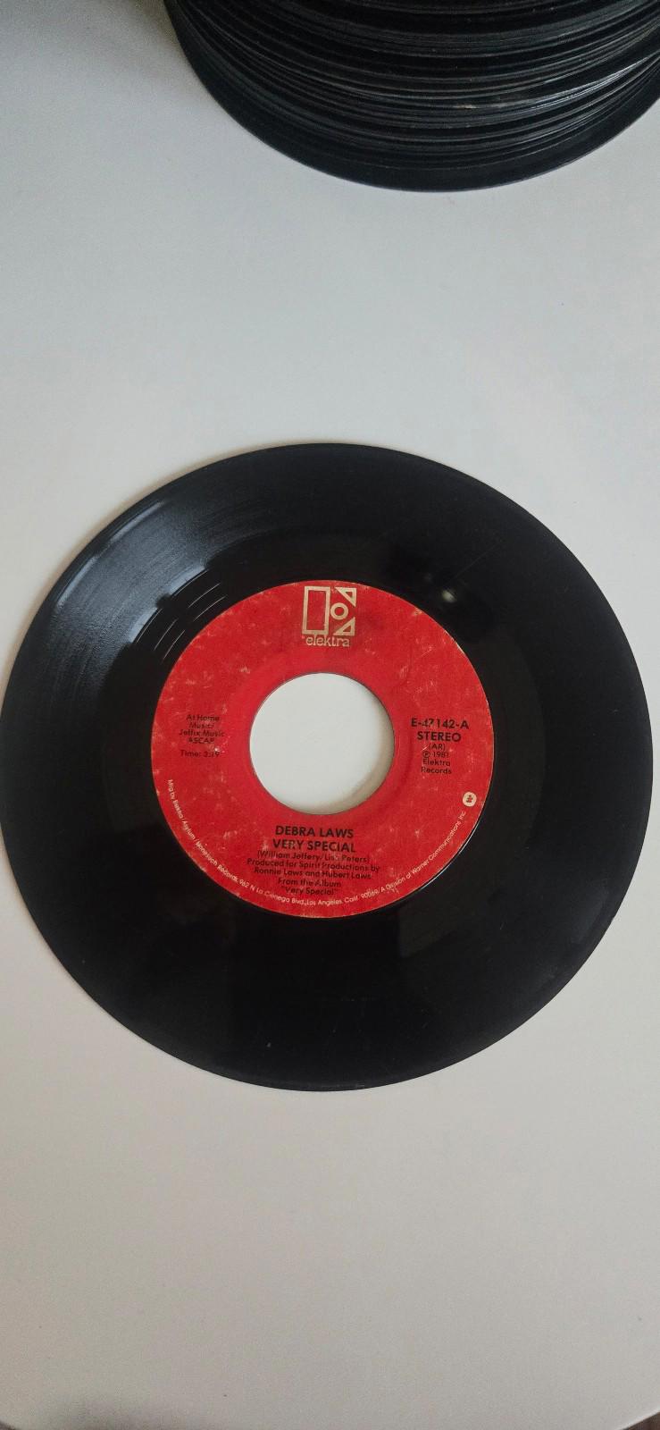 7-inch 45 RPM Vinyl Record "All The Things I Love" "Very Special" by Debra Laws