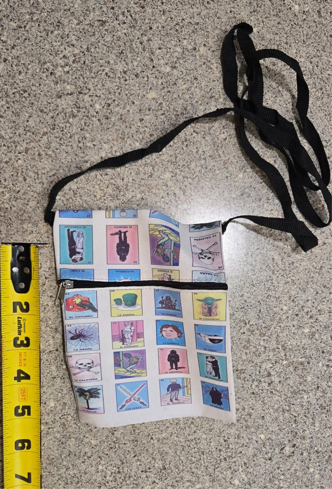 Loteria Cross Body Star Wars Bag Purse Satchel Bingo Holder Strapped
