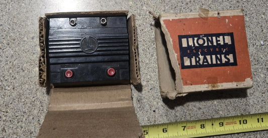 Vintage Lionel Trains O Scale #167 Whistle Controller Made In Usa With Box Black O Guage