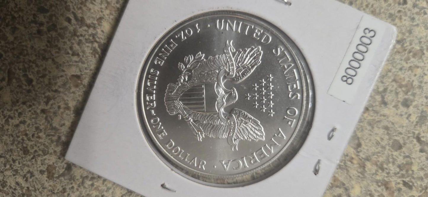 Better Date 1999 American Silver Eagle 1 Troy Oz .999 Fine Silver