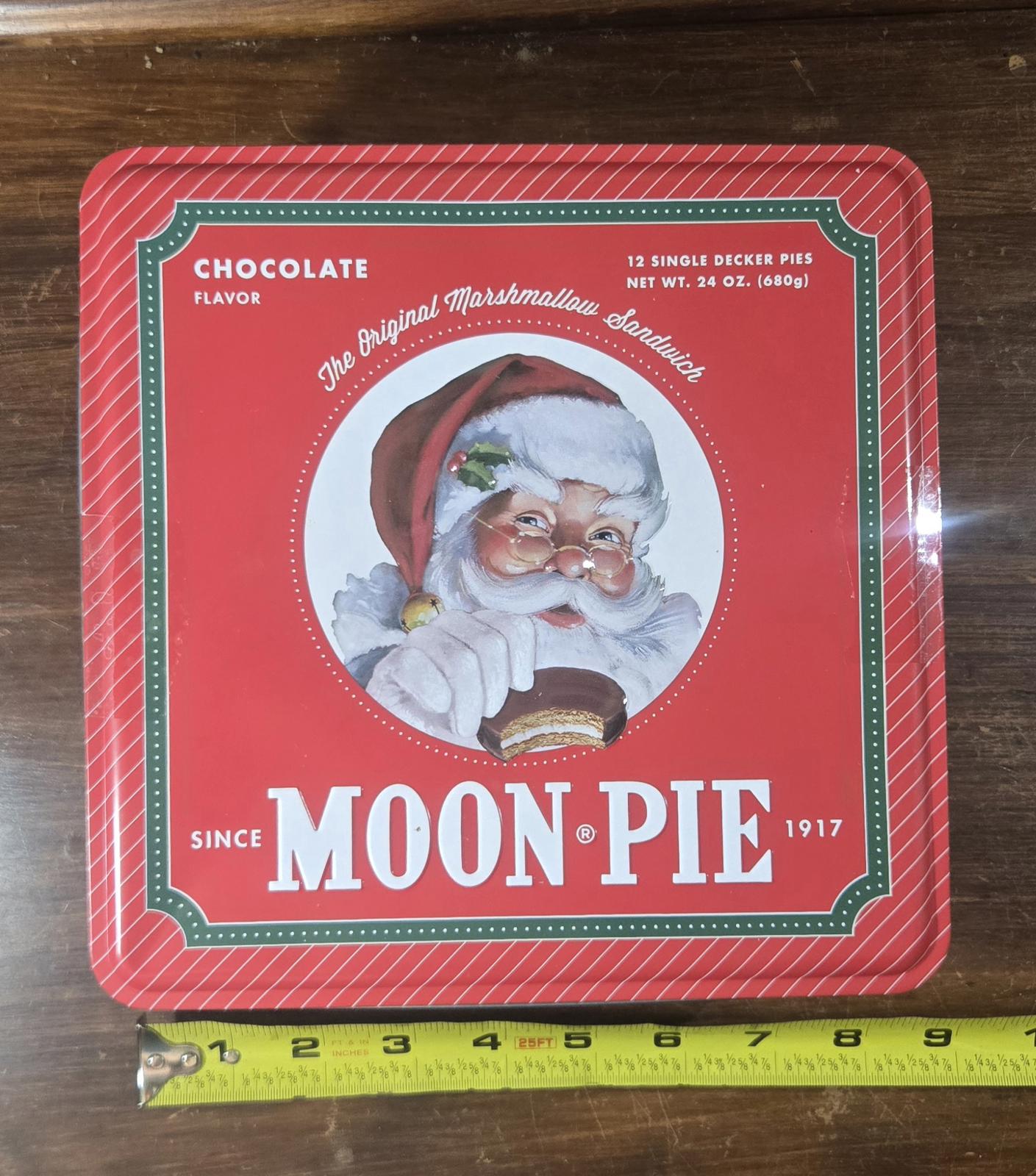 MoonPie The Original Marshmallow Sandwich Chocolate Flavor Tin