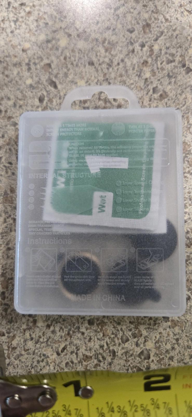 Ancove Camera Lens Cover Protector For Iphone 16 Pro Shatterproof Self Adhesive