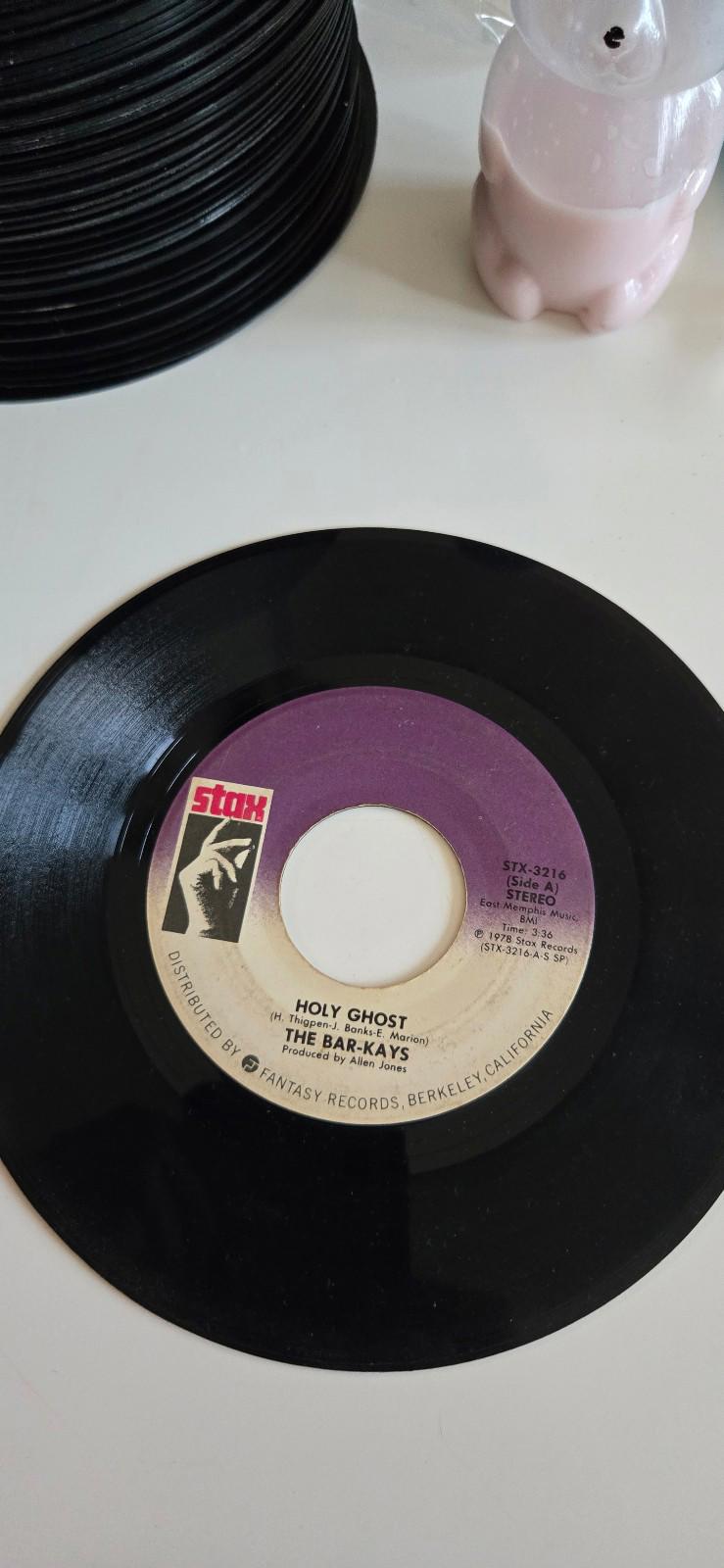 7-inch vinyl Holy Ghost" by The Bar-Kays, & Monster