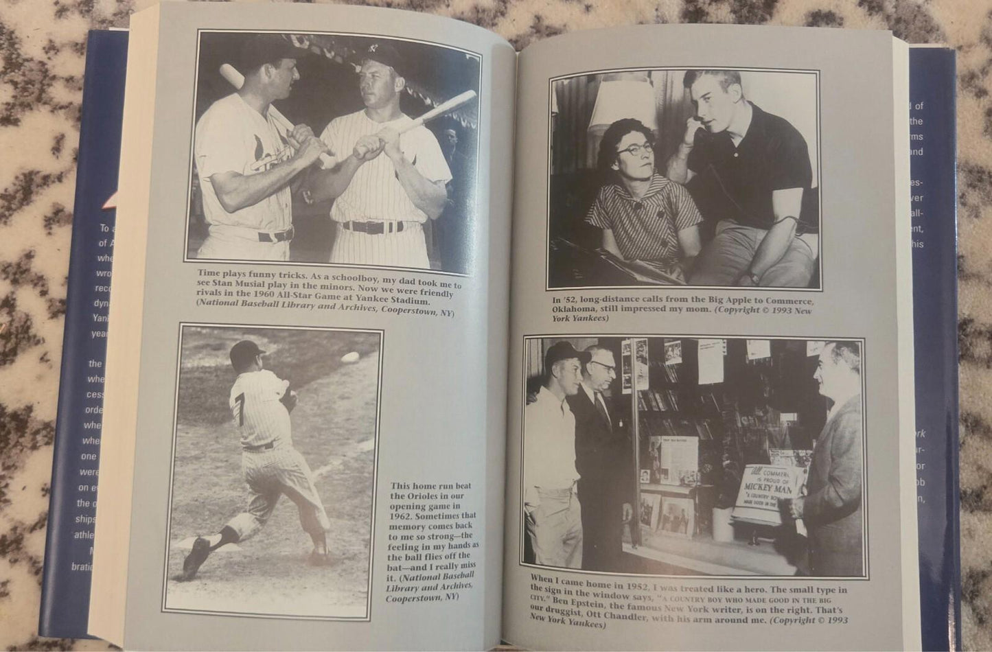 All My Octobers: Hardcover, by Mantle Mickey; Mickey Herskowitz Rare