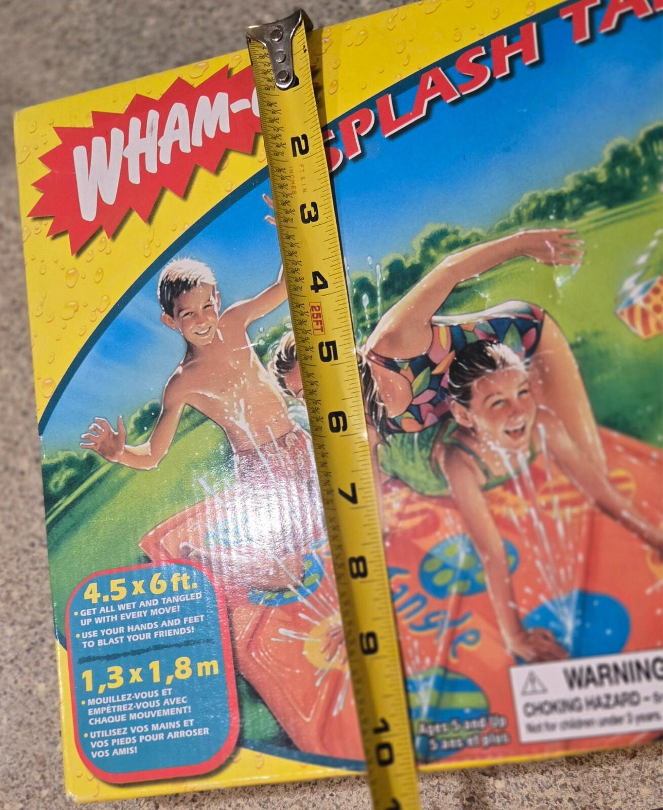 Wham-O Splash Tangle Outdoor Yard Twister Style Water Game Mat New in Box