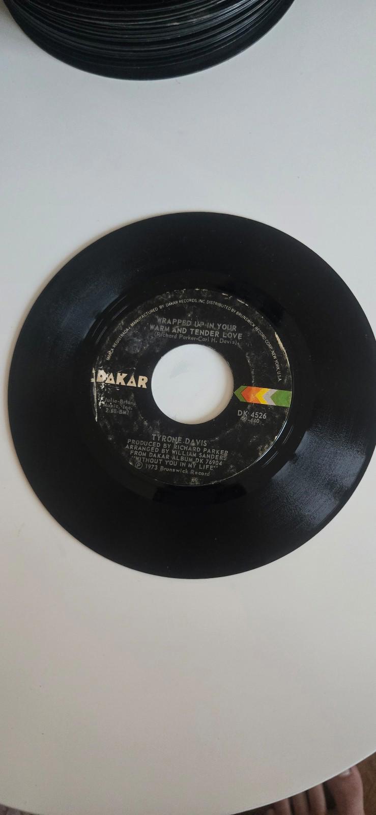 7-inch 45 RPM Vinyl RecordTrue Love Is Hard to FindWithout You In My Life"Tyrone