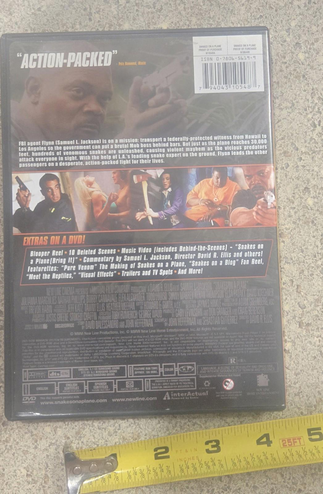 Snakes on a Plane (DVD, 2007, Movie Pass)