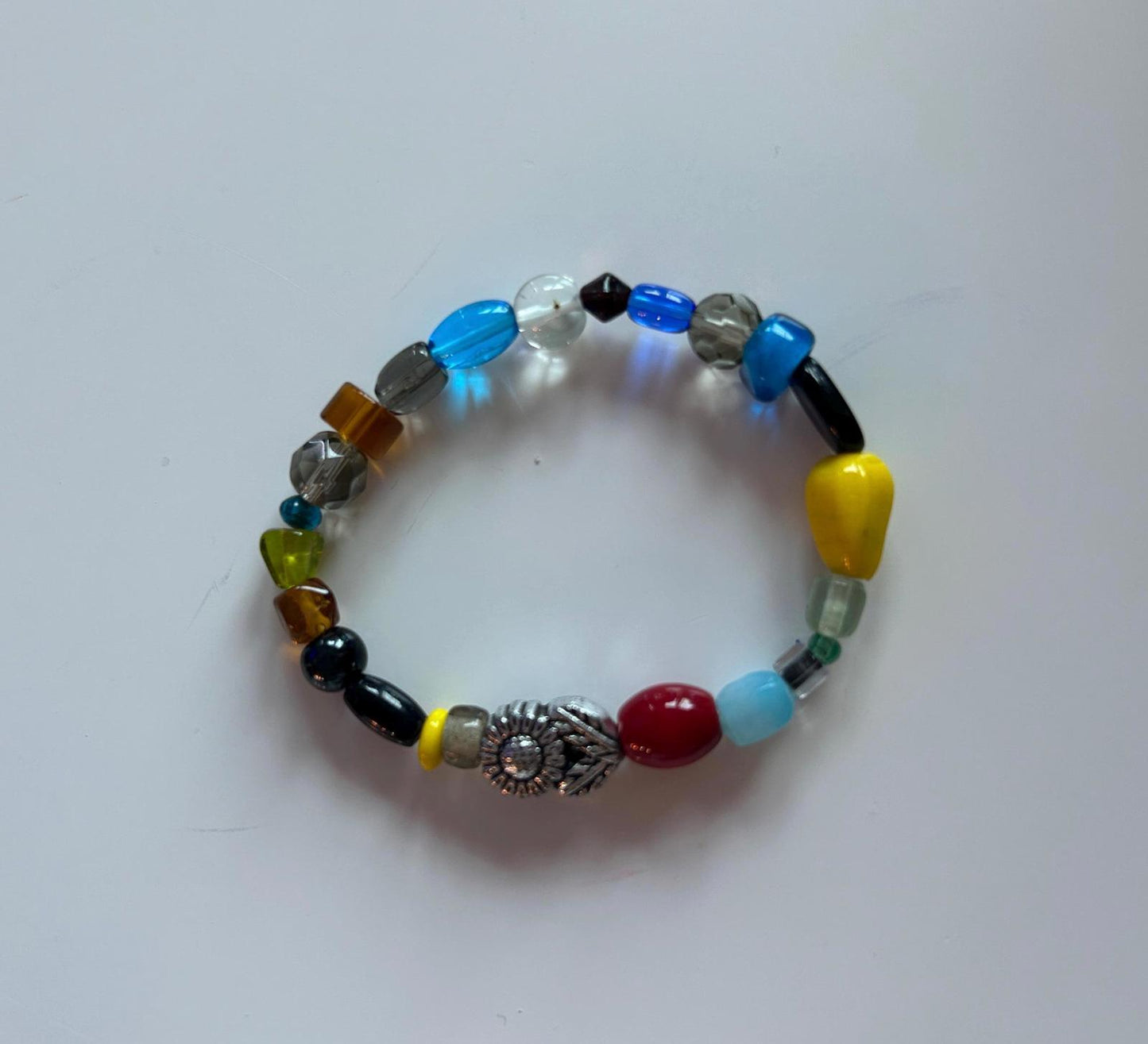 Colorful Beaded Bracelet - Unique Handmade Accessory