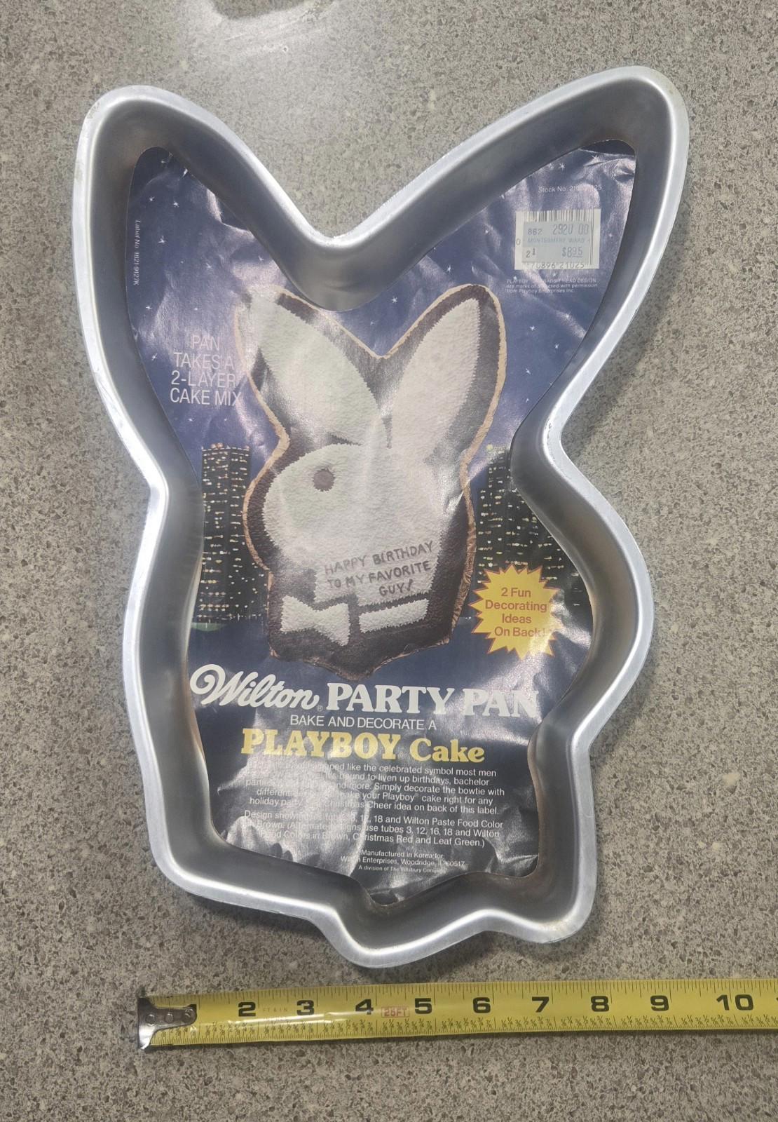 Wilton Vintage Cake Pans 10 PCs Playboy, Elmo, Pooh, Barney, Lamb chop Make Your Own Memories