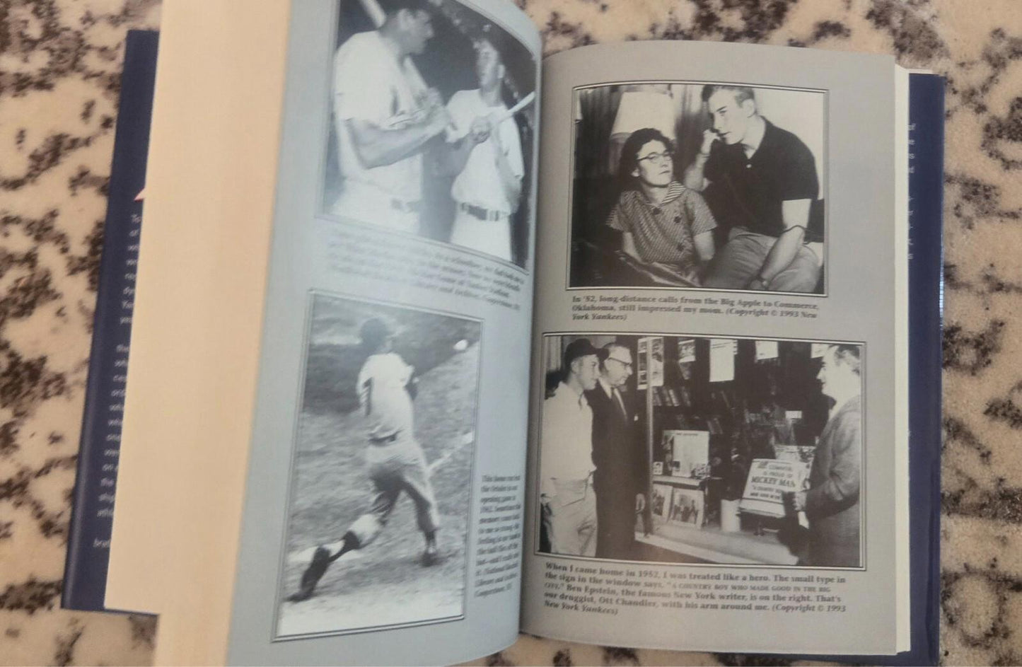 All My Octobers: Hardcover, by Mantle Mickey; Mickey Herskowitz Rare