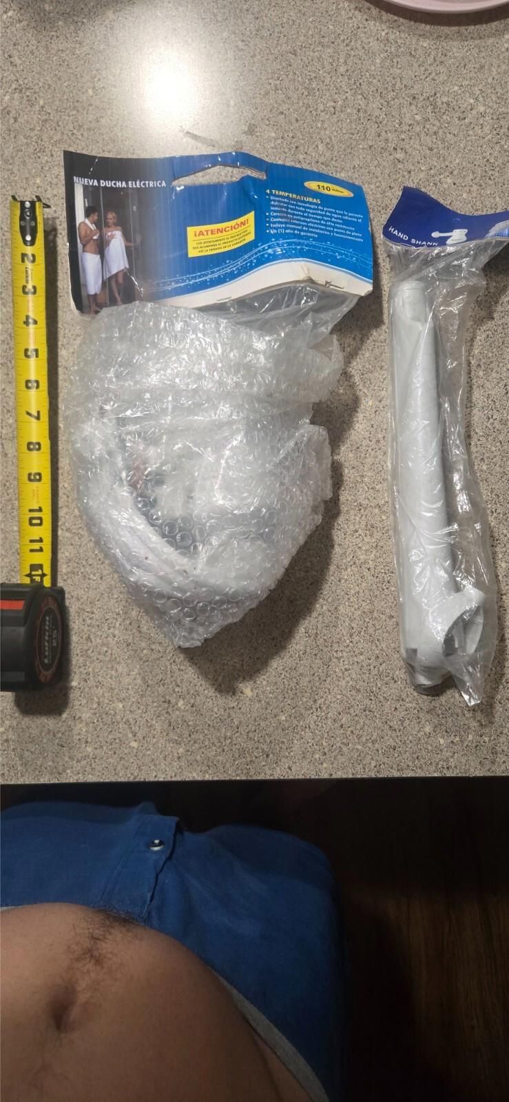 Instant Heat Heated Shower Head and Hand Shank