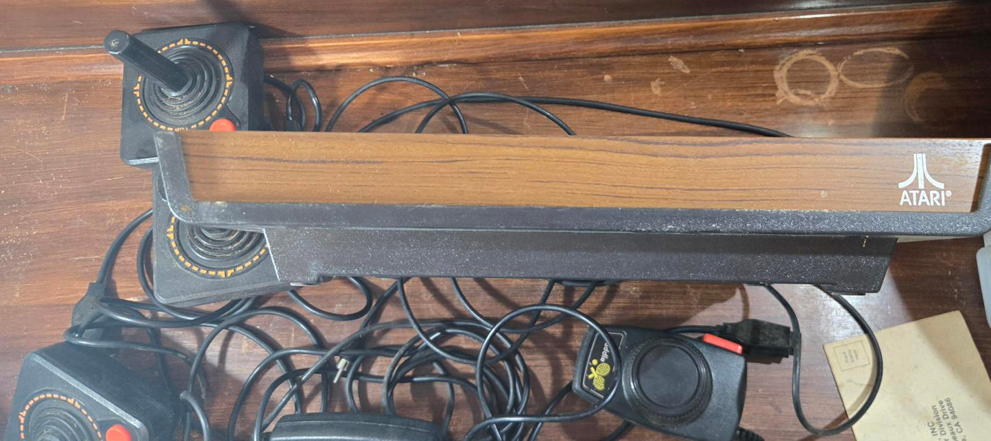 Atari Video Computer System CX-2600 Model 2 Joysticks 4 Paddle Controller
