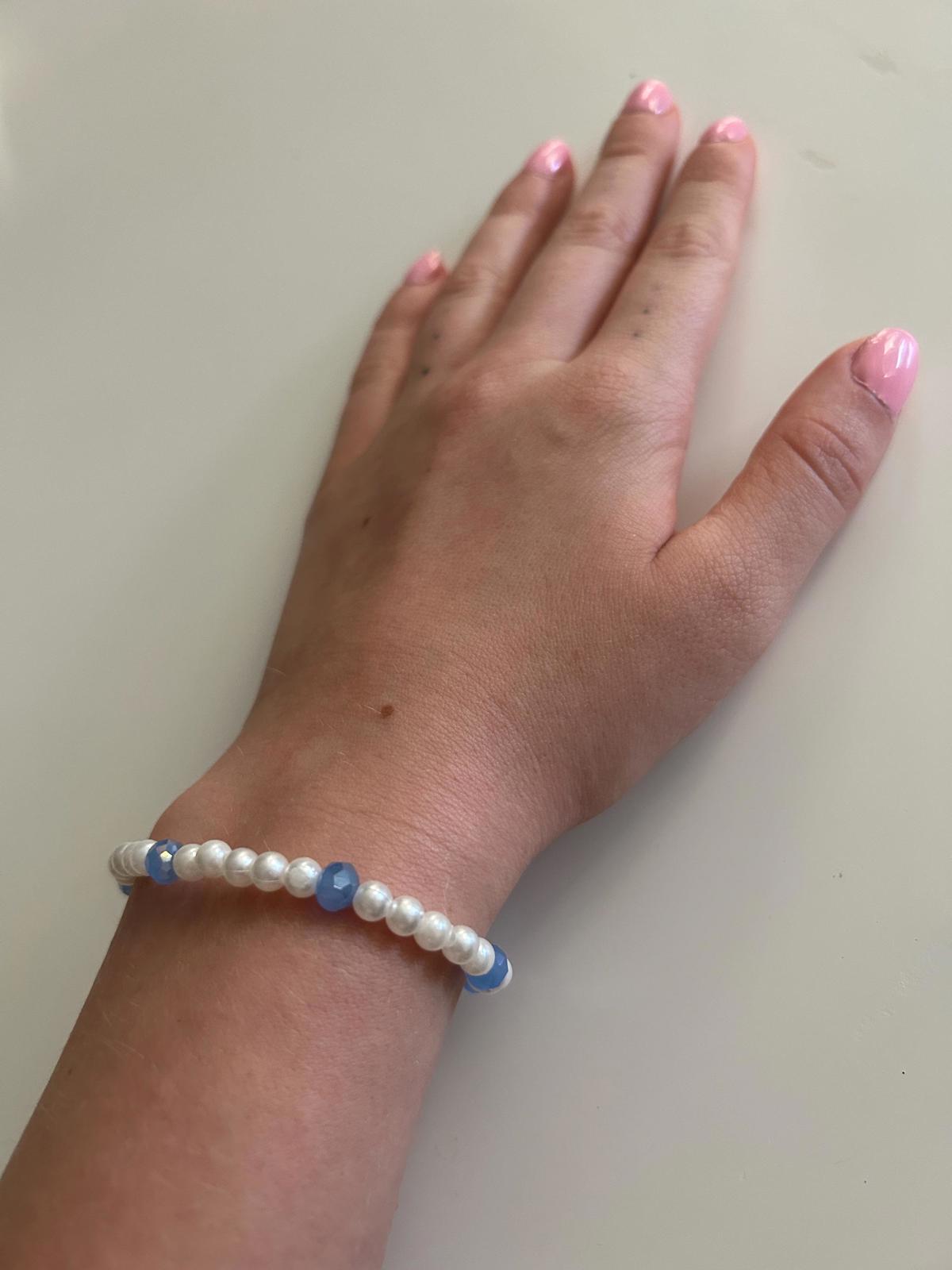 Simple Elegance Beaded Bracelet