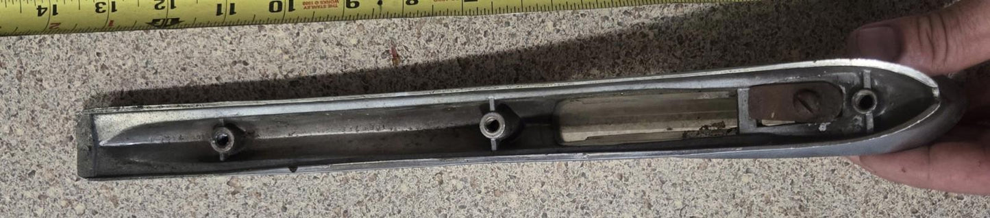 VTG Late 40's Chrome And Lucite Illuminated Plymouth Mayflower Hood Ornament