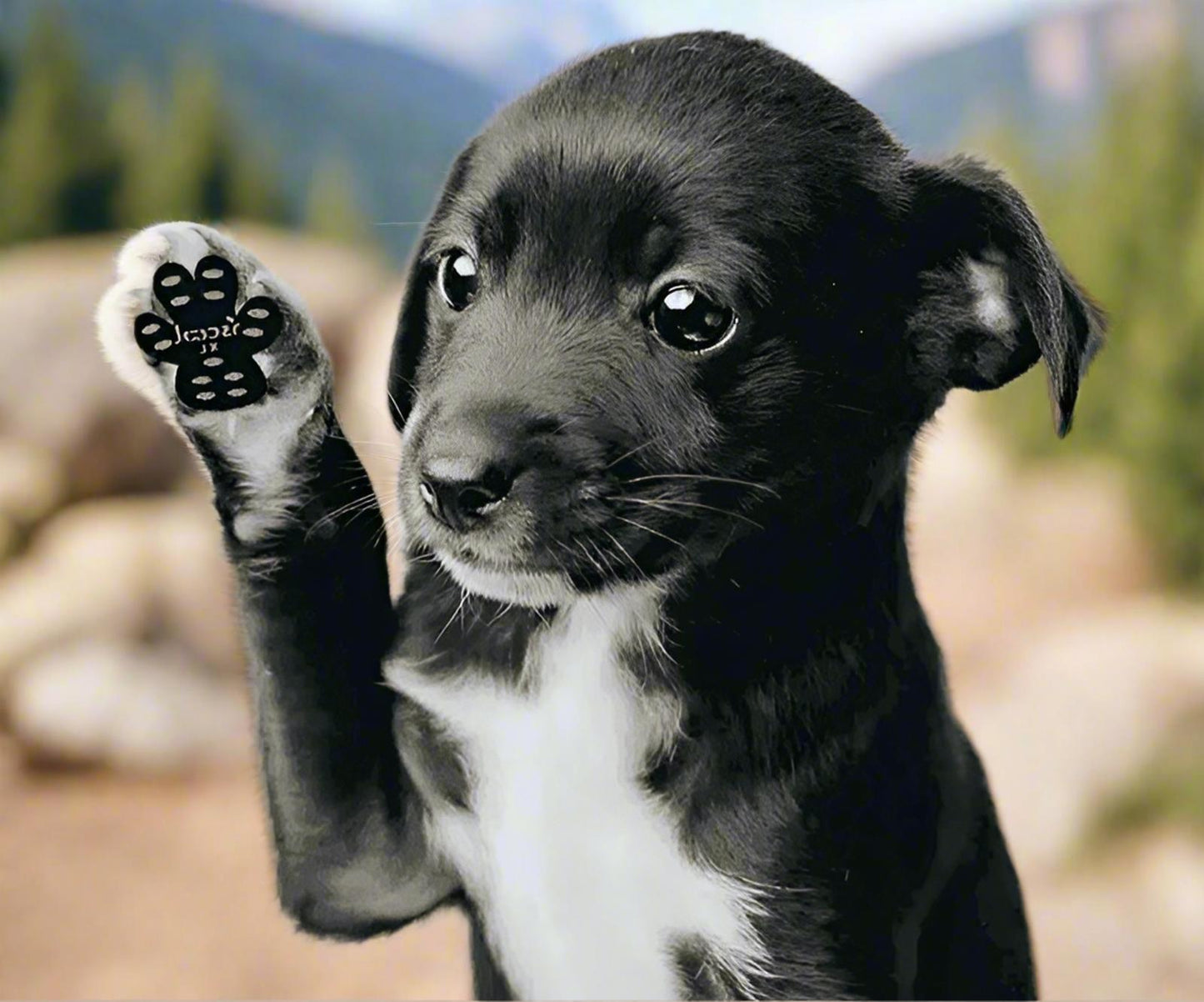 4 Piece Anti Slip Heat Protective Adhesive Paw Pad