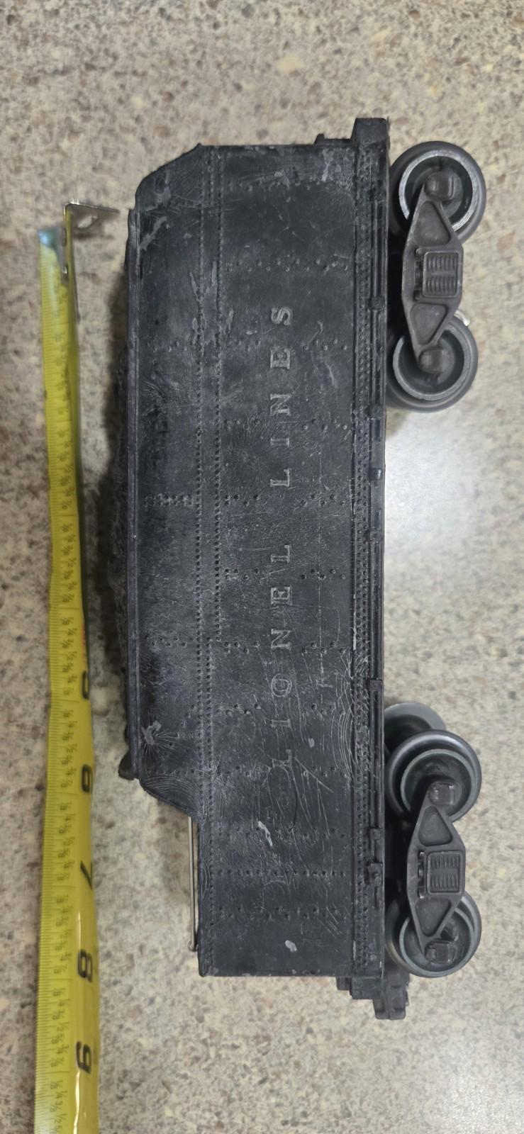 Post War Lionel Steam Locomotive # 224 Model Train W/ Whistle Coal Tinder 2466w