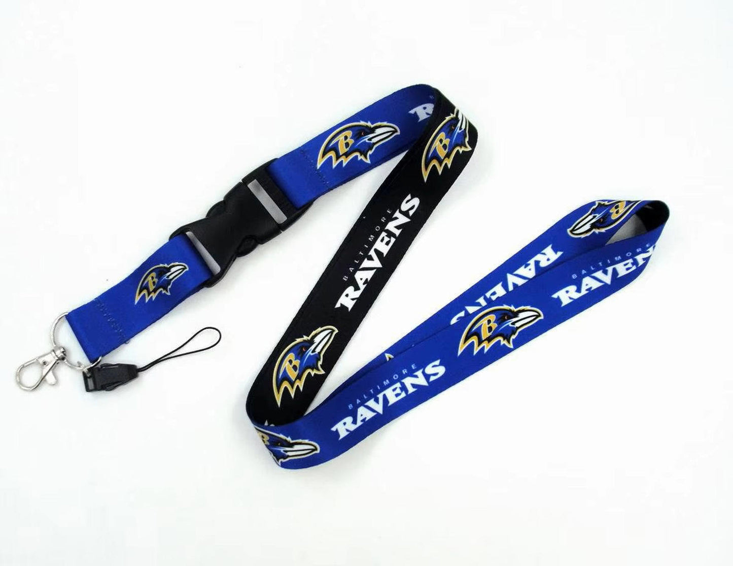NFL Team Reversible Lanyard with Detachable Clip/Key Ring