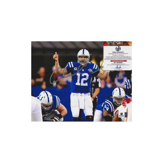 Andrew Luck Indianapolis Colts Autographed 8x10 Photo coa