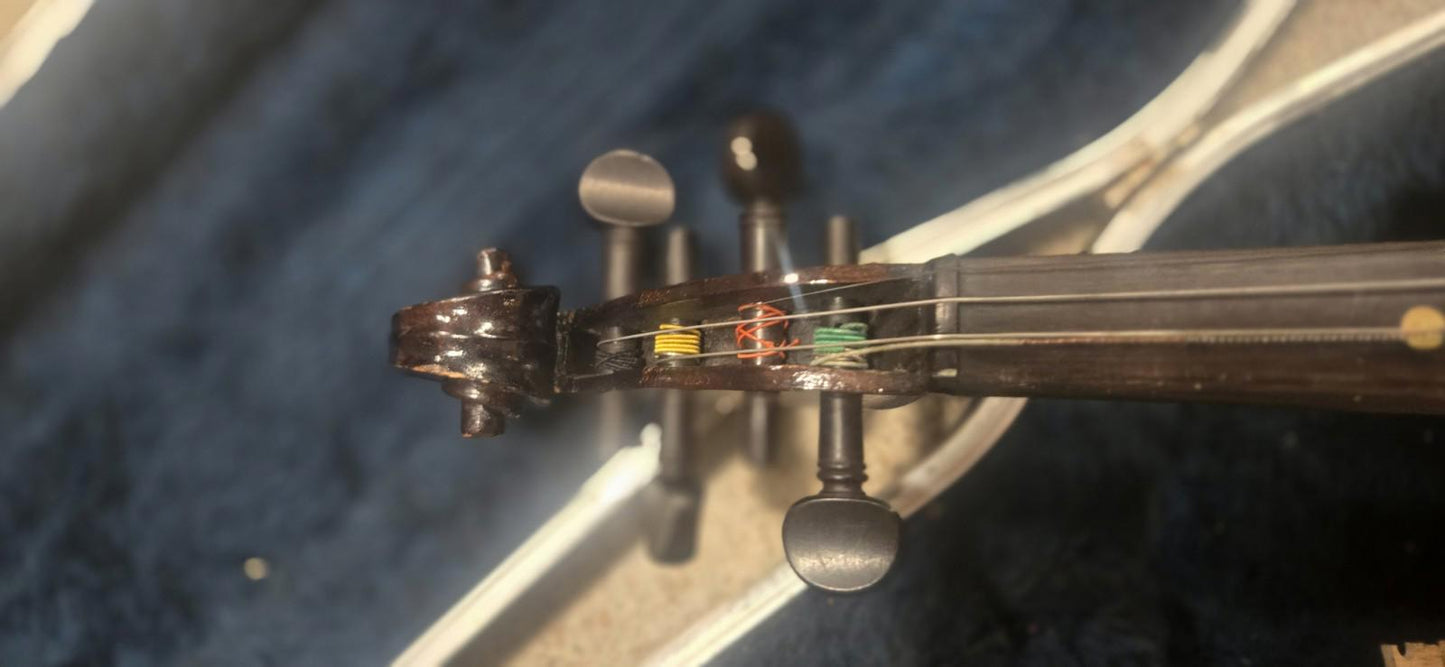 Antique Violin Marked "Antonius Stradivarius Cremonensis Faciebat Anno 1736" 3/4