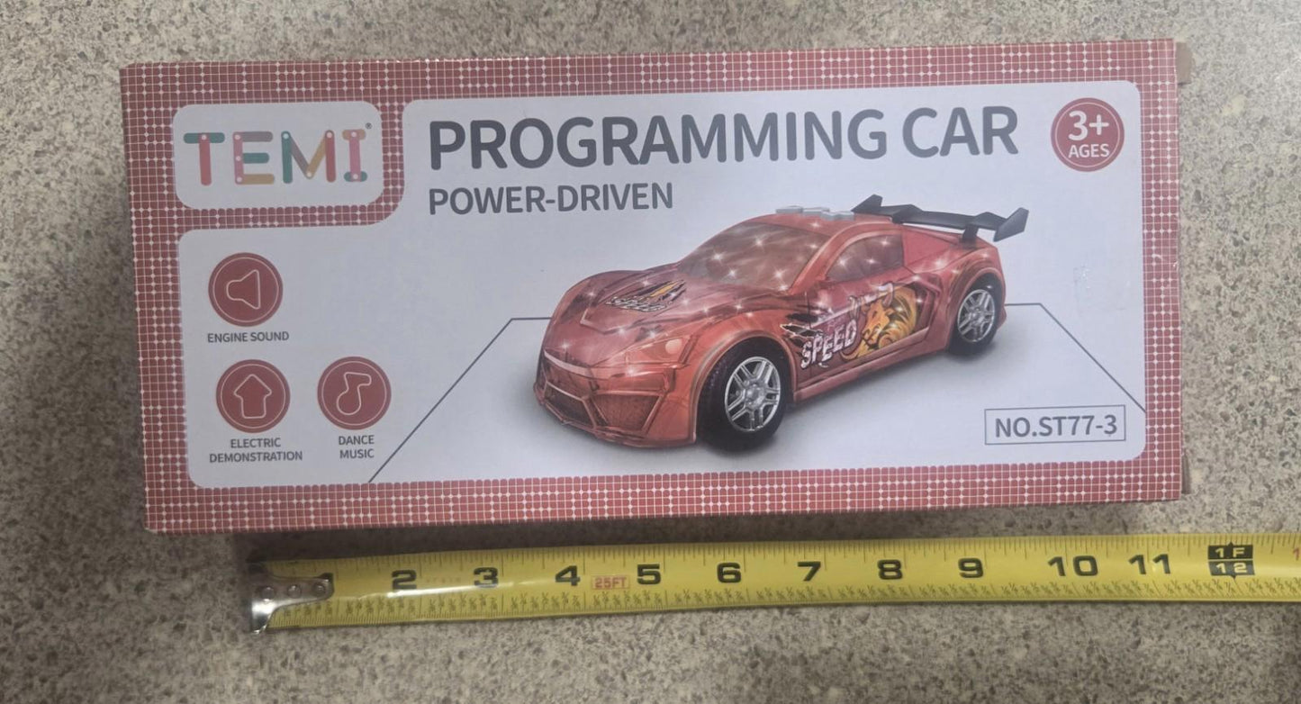 Temi Programming Car Power Drivin Red
