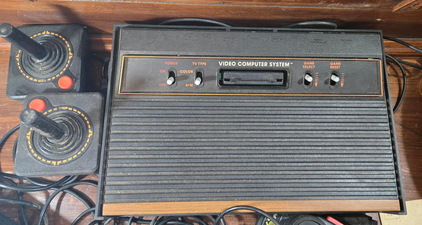 Atari Video Computer System CX-2600 Model 2 Joysticks 4 Paddle Controller