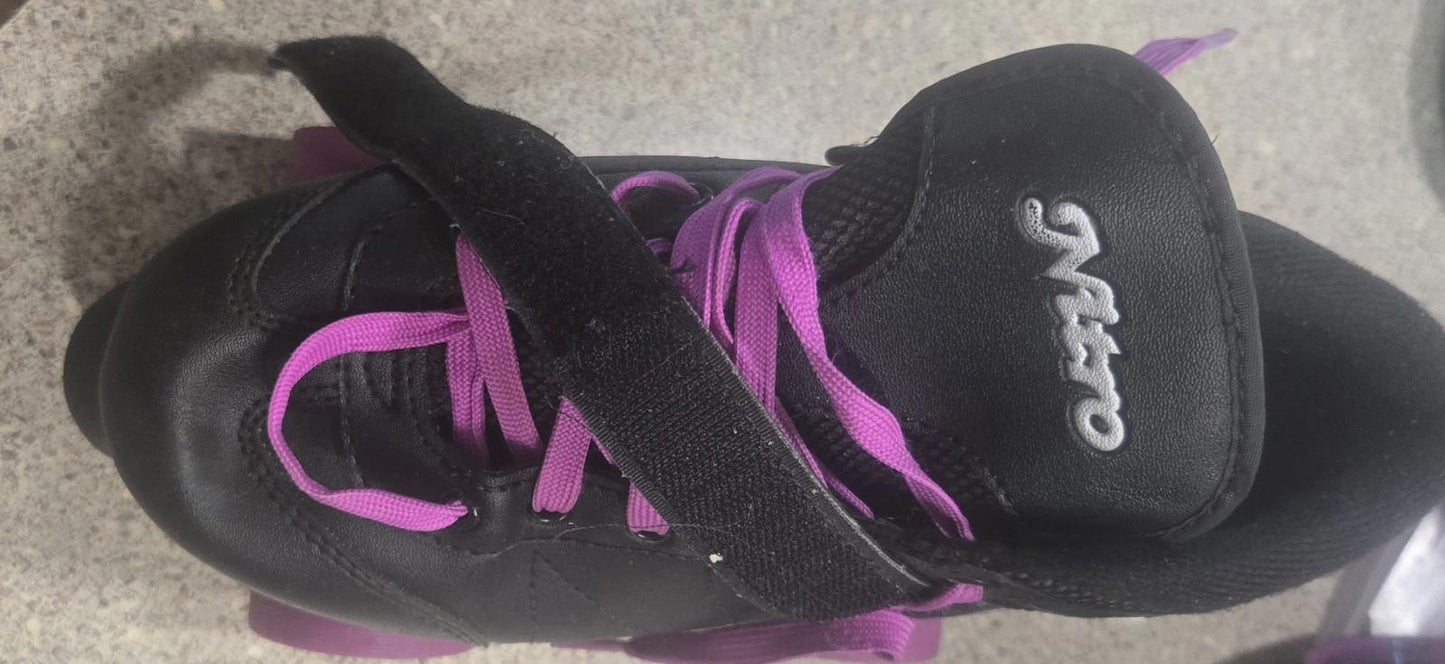 Epic Skates Super Nitro Quad Speed Roller Purple Size US 4