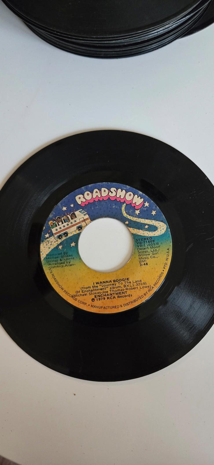 7-inch 45 RPM Vinyl Record"I Wanna Boogie" "Where Do We Go From Here Enchantment
