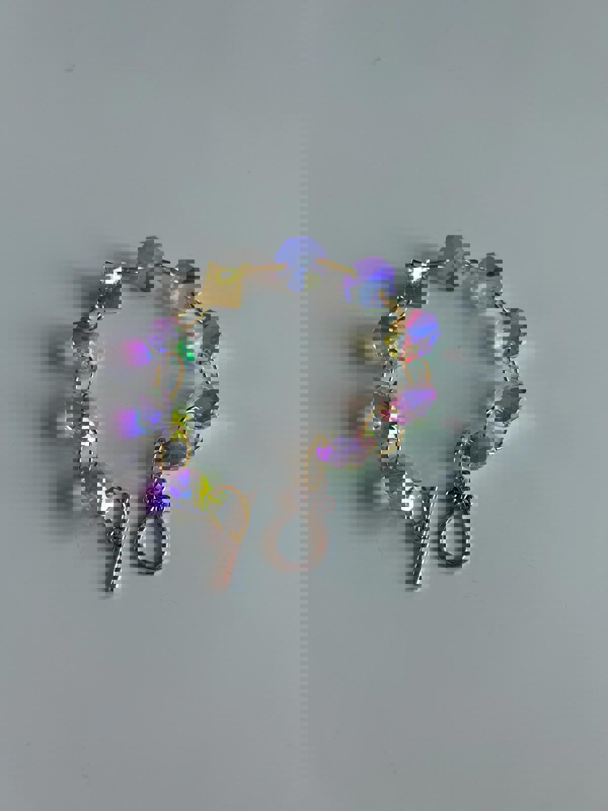 Handmade Beaded Art Jewelry Wonderfully Created Shining Aurora  Bracelet