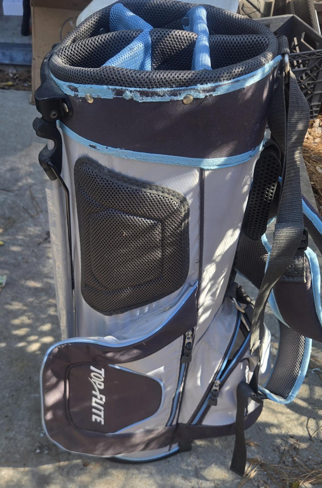 Top Flite Golf Stand Bag with Multiple Compartments