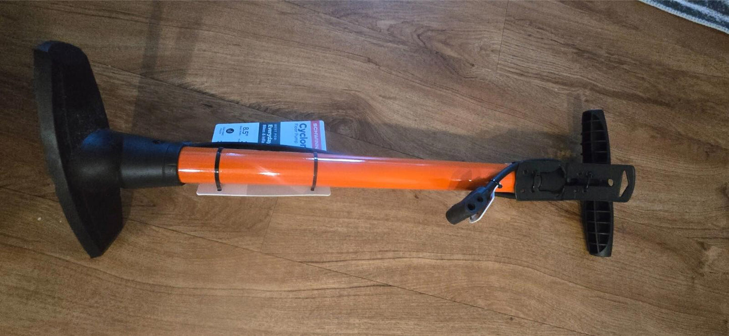 Schwinn! Best Pro High Pressure Cyclone Floor Pump