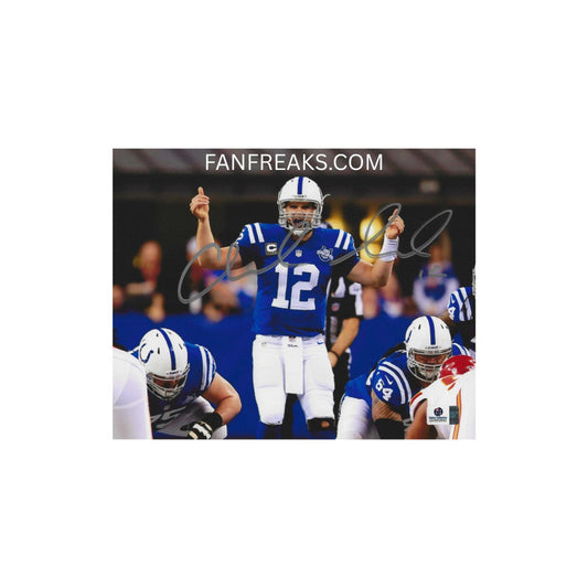 Autographed Andrew Luck Indianapolis Colts 8x10 Photo Reprint